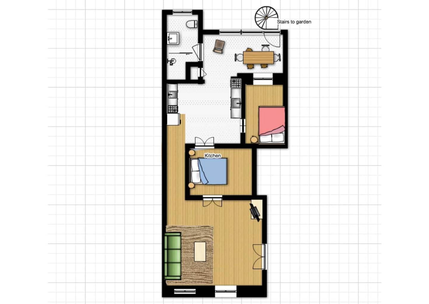 Apartamento Cec Charm At Coolest Area To Stay: Pr. Real / Br. Alto *